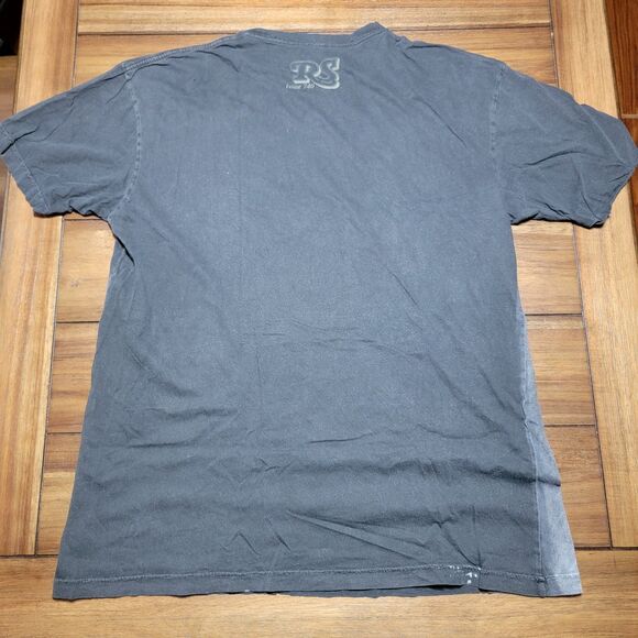 Rolling Stone Cover: Jerry Garcia SS Black / Dip Dye Unisex Tee - Picture 4 of 6